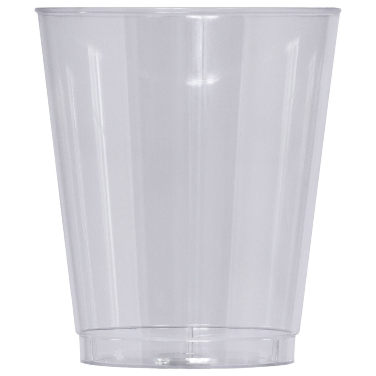 Pahare plastic transparente 180 ml - set 25 buc - de unica folosinta