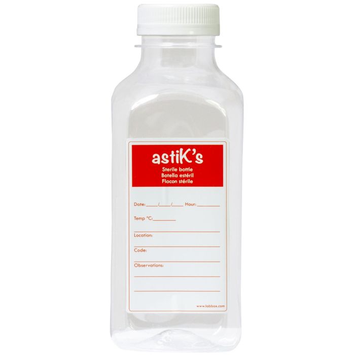 Sticla recoltare probe de apa, sterila, ambalata, 500 ml