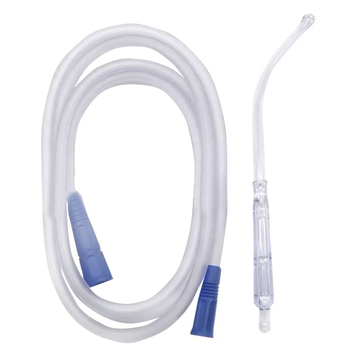 Set Aspiratie Yankauer, 2.5m, PRIMA, steril, transparent