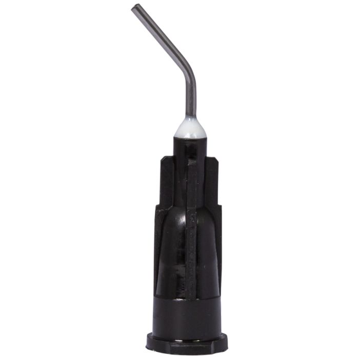 Varfuri aplicatoare compozit flow, PRIMA, 20G, 100 bucati, negre, unghi 45°