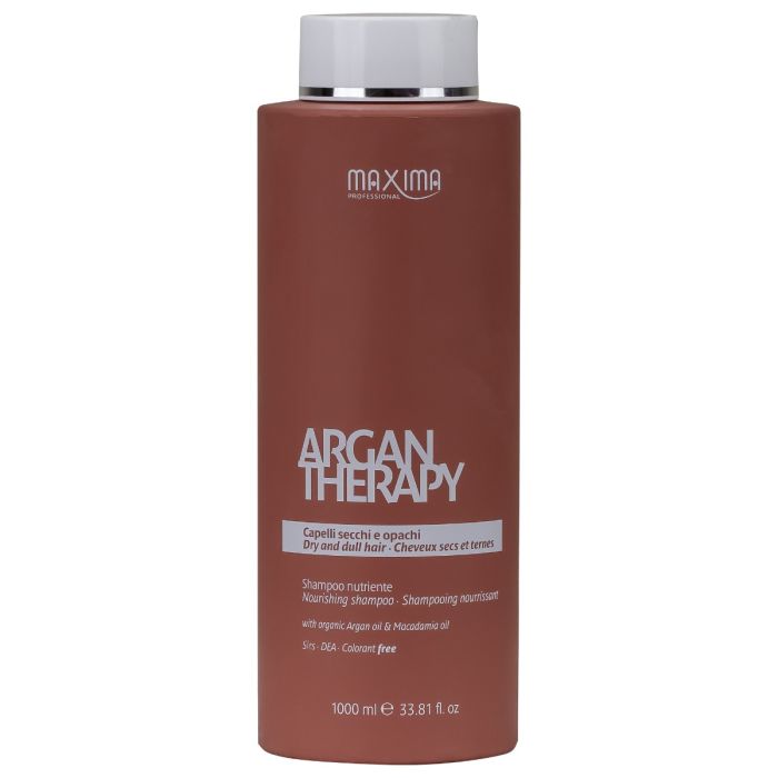 Sampon Argan Therapy regenerant cu ulei de argan si keratina, MAXIMA, 1000ml