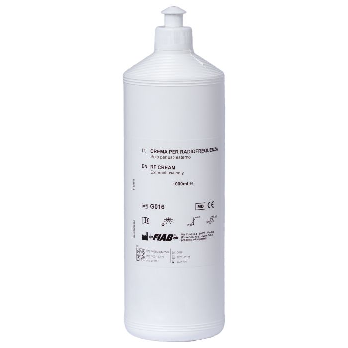 Crema Tecar profesionala 1000 ml pentru radiofrecventa si ultrasunete - diatermie de contact
