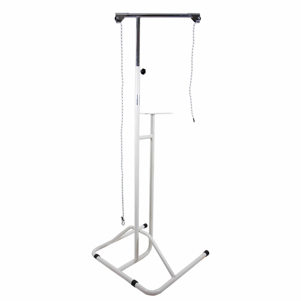 Suport tip brat pentru tractiuni cervicale si lombare, baza 62x62 cm, inaltime reglabila 150–225 cm, compatibil HC Alfatrac