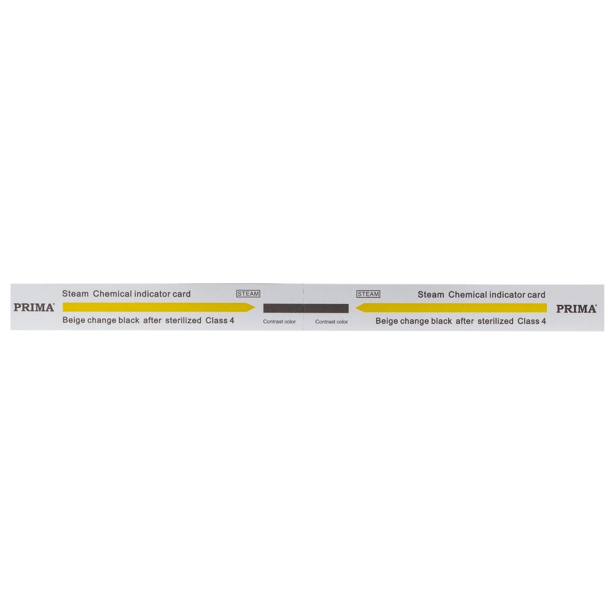 Indicator chimic strip dublu PRIMA, (clasa 4 - emulator) abur, 250 bucati