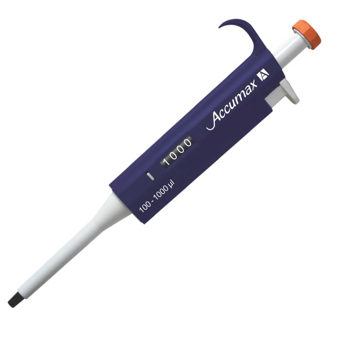Pipeta automata monocanal Accumax, volum mare 500-5000 µl