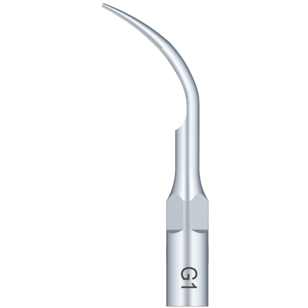 Ansa detartraj endodontic supragingival si interdentar tip G, otel inoxidabil, compatibila Baolai, EMS, Mectron, Woodpecker (modele G1-G6)