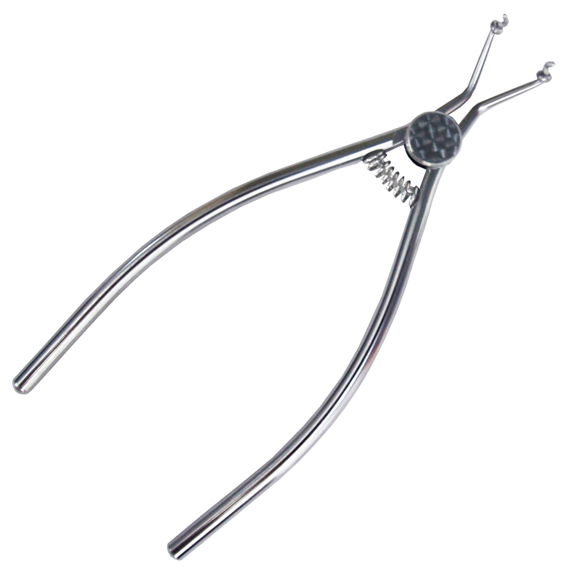 Cleste instalare pene interdentare elastice, inox