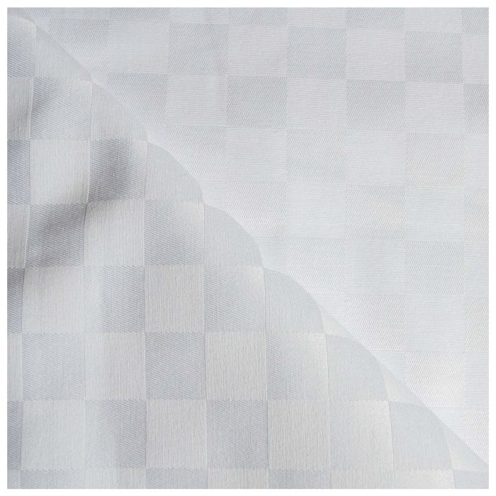 Fata de masa alba, PRIMA, din damasc 100% bumbac, 150x146cm