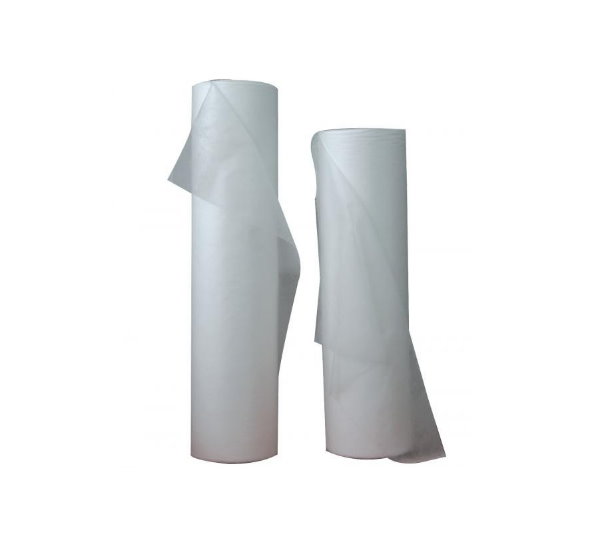 Cearceaf TNT rola, de unica folosinta, alb, 58cm x 150m, pentru pat examinare, saloane si clinici