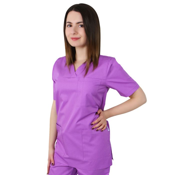 Bluză unisex VED Clasic lila