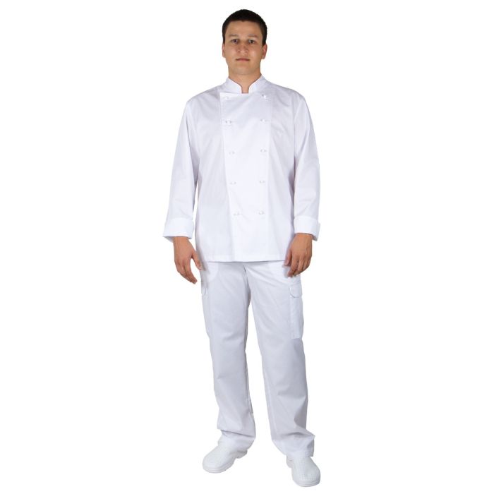 Tunică bucătar DIMA Premium albă