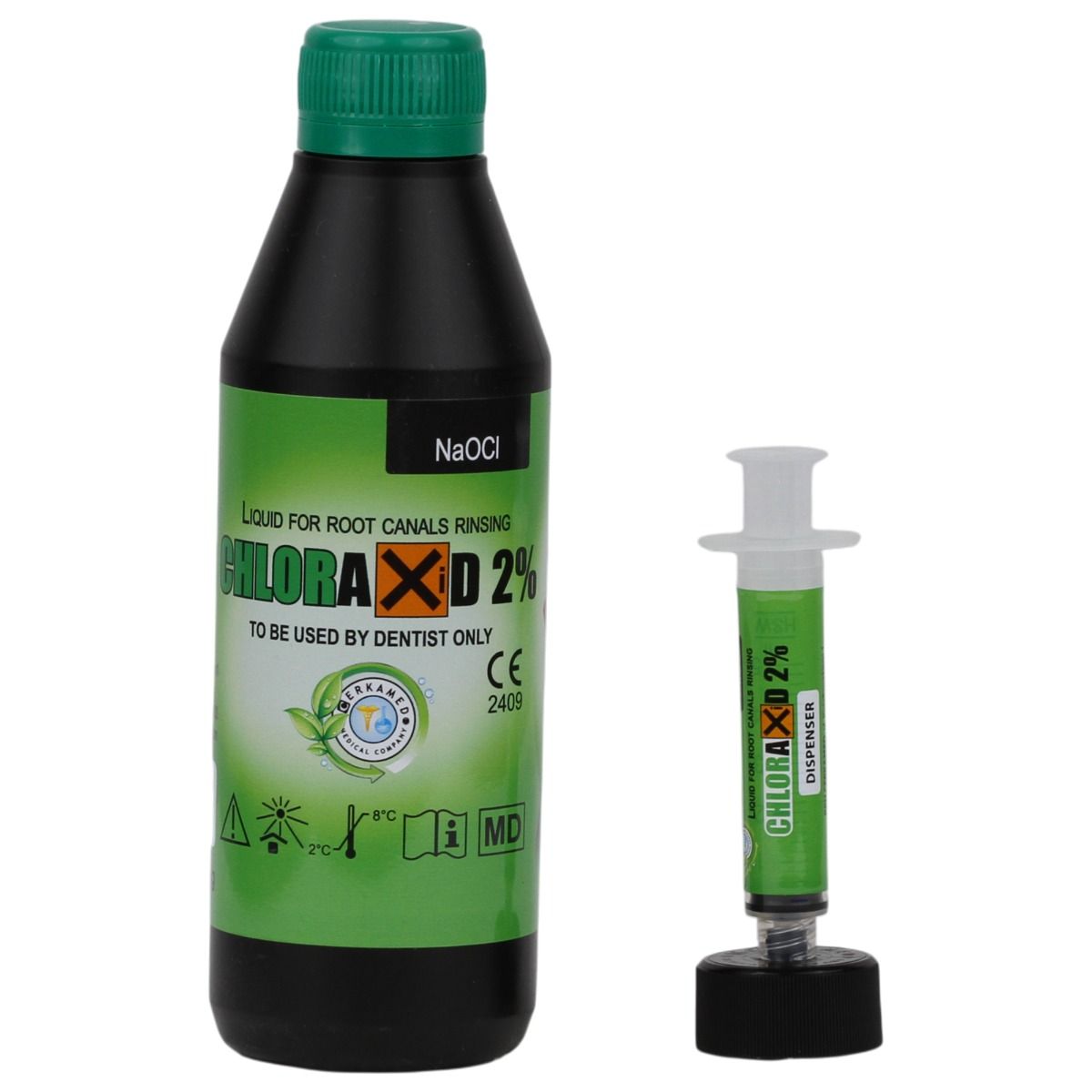 CHLORAXID 2% hipoclorit de sodiu pentru irigarea canalelor radiculare, solutie endodontica 200 ml