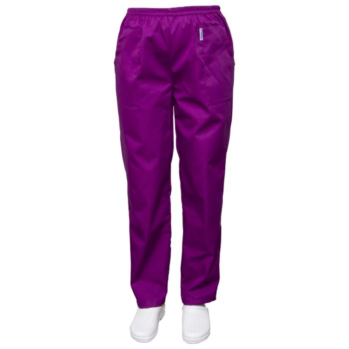 Pantaloni medicali unisex SAVA Clasic, 140 g/m², mov