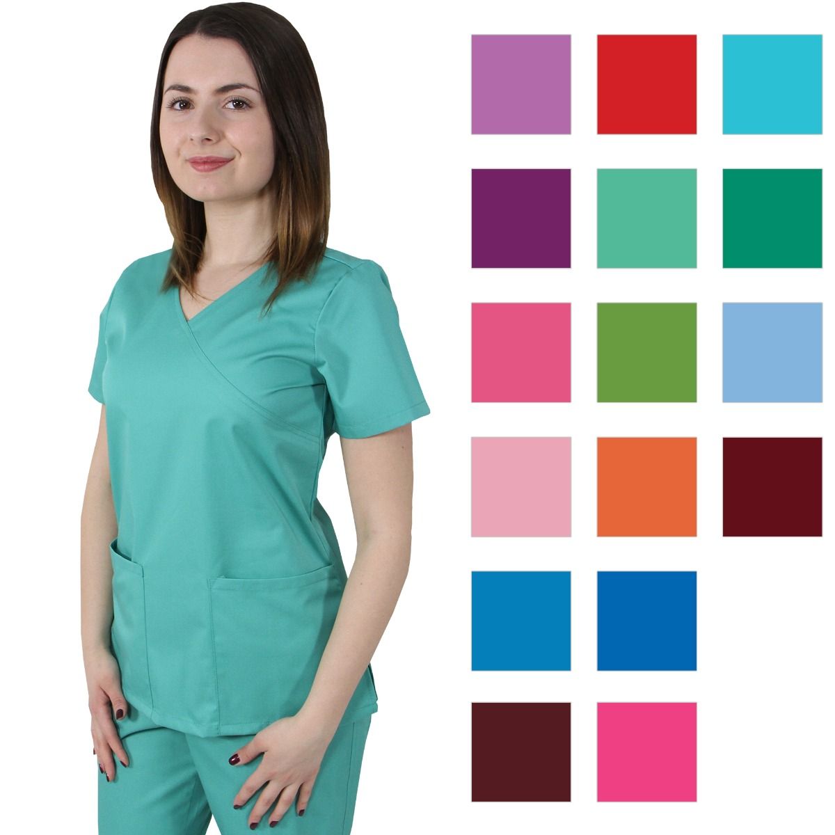 Bluză damă MIRA Premium verde deschis