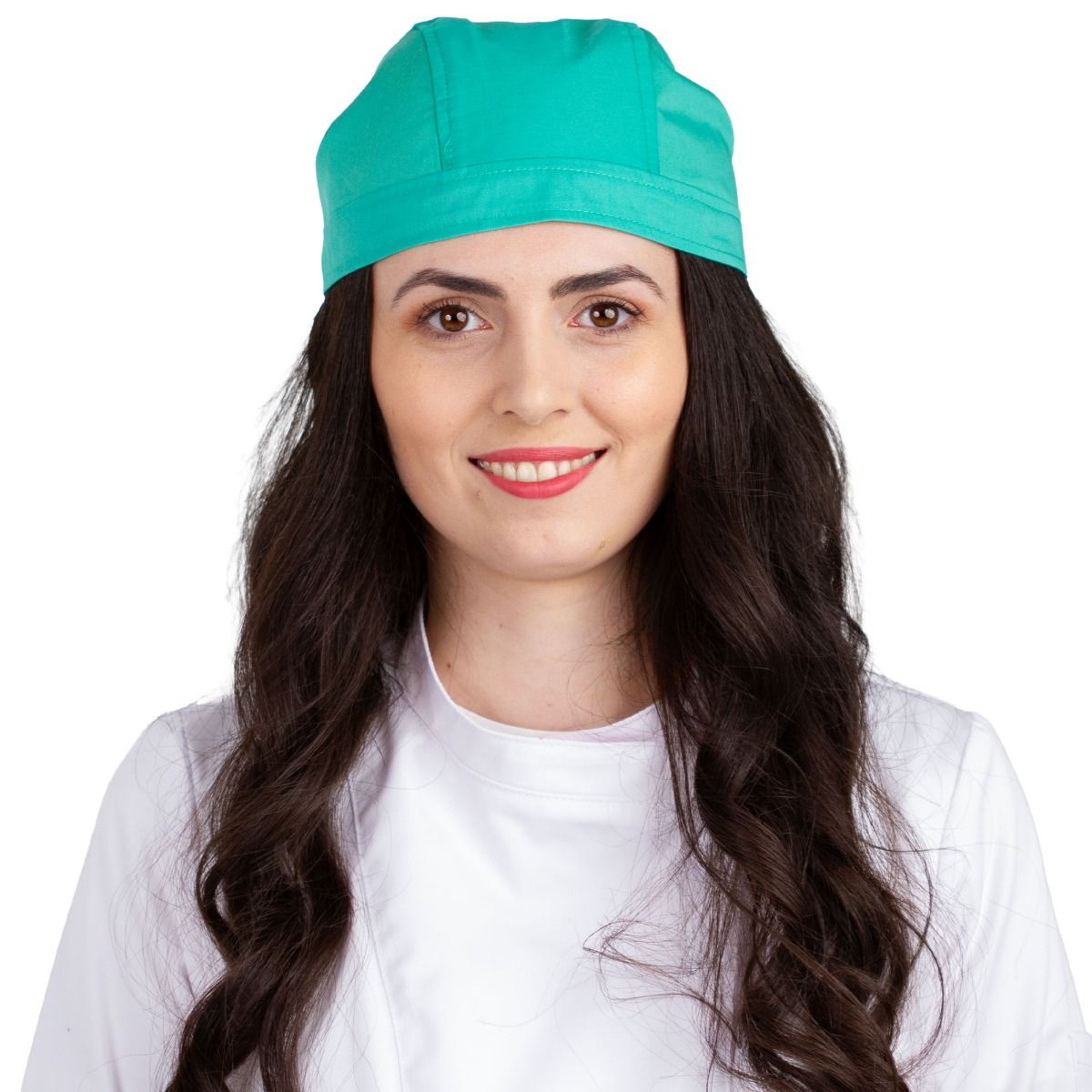Bonetă Lee Premium, cu legături, tercot 170 g/m², verde deschis