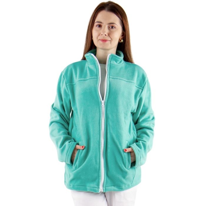 Jachetă medicală polar JOE, unisex, verde