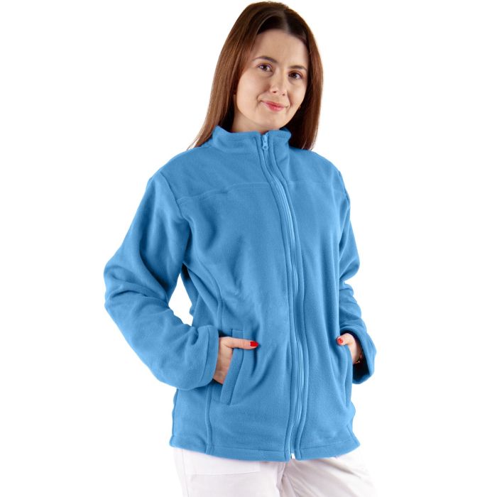 Jachetă medicală polar JOE, unisex, albastră