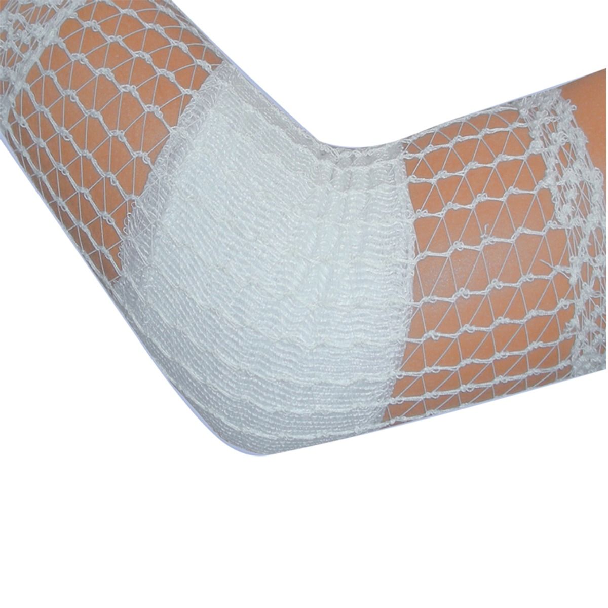 Bandaj tubular elastic tip plasa nr 3, 3 cm x 25 m, pentru fixarea pansamentelor pe mana si cot