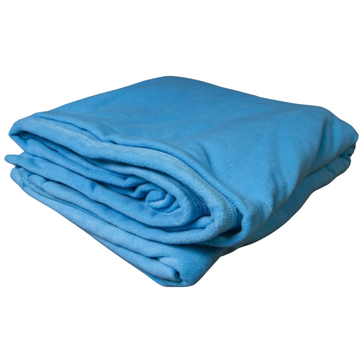 Pătură pufoasă polar fleece, PRIMA, 150x200cm, albastră