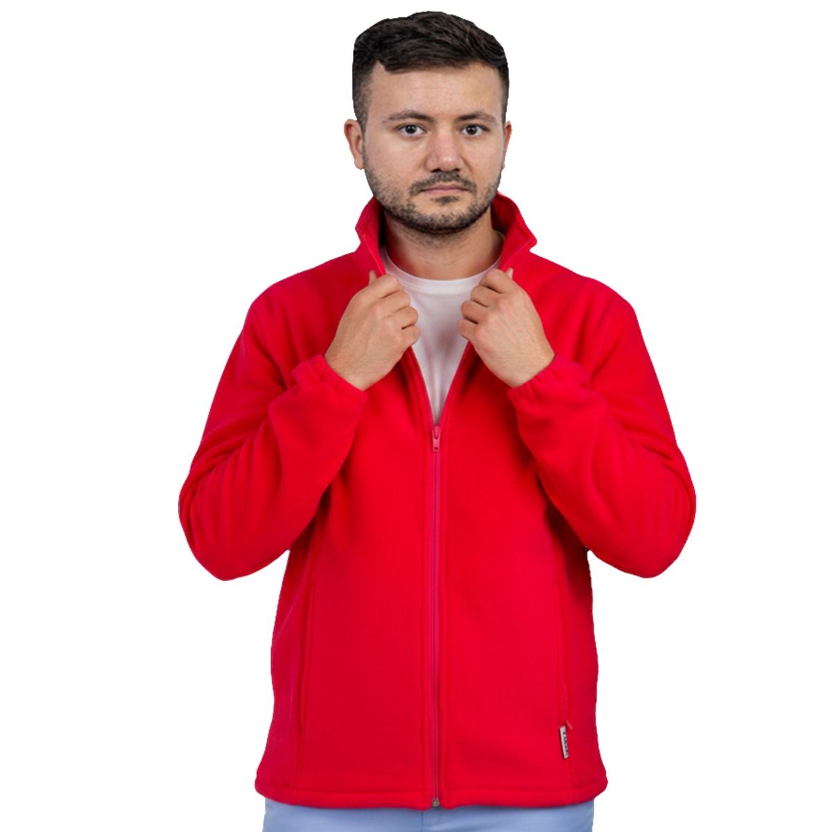 Jachetă polar bărbați JAN roz S