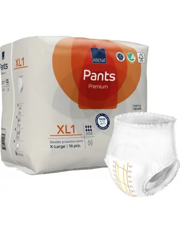 Abena Pants XL1, chilot incontinenta adulti 1400 ml - 16 buc