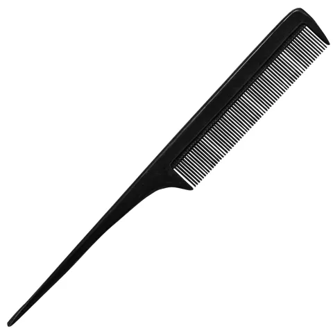 Pieptene profesional pentru tapat, cu coada din plastic, 23 cm