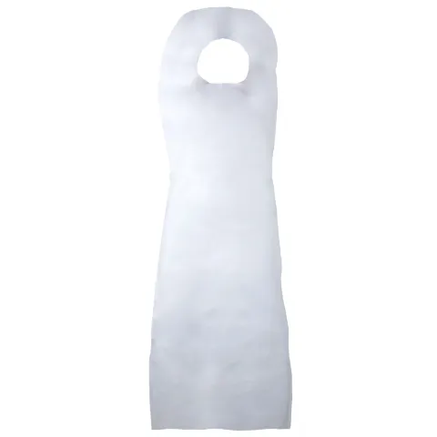 Sort de protectie PRIMA, PVC, 75x110cm, alb - 1 bucata