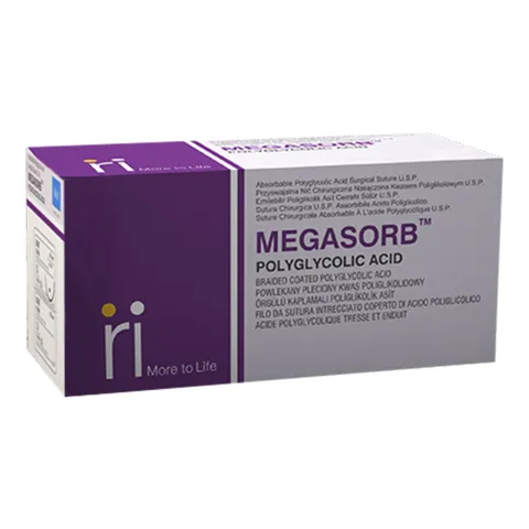 Fir sutura PGA resorbabil fara ac, 150cm, USP 0 - 12 bucati