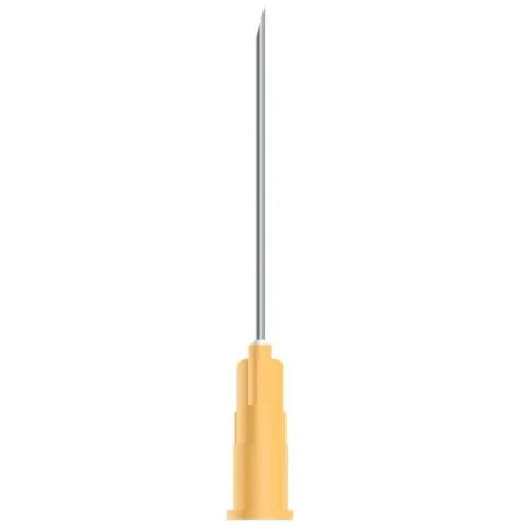 Ace de seringi, groase, 19G, mari, medicale, sterile, pentru injectie intravenoasa, hipodermica si perfuzie, galben deschis, 1.10x38mm, 100 buc, PRIMA