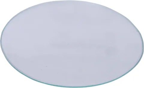 Sticla de ceas transparenta 70 mm, sticla borosilicata, rezistenta la chimicale si temperaturi ridicate, 10 bucati