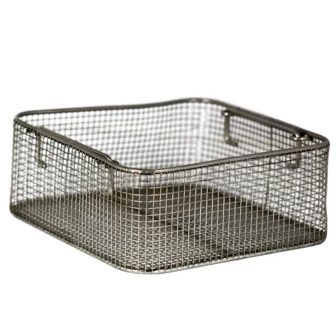 Cos pentru sterilizare din otel inox, 255x245x100mm, 1 bucata