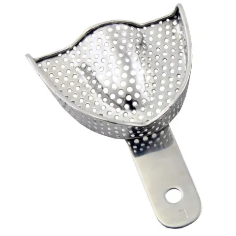 Lingura superioara pentru material de impresie, PRIMA, din inox, perforata, XS / S / M / L