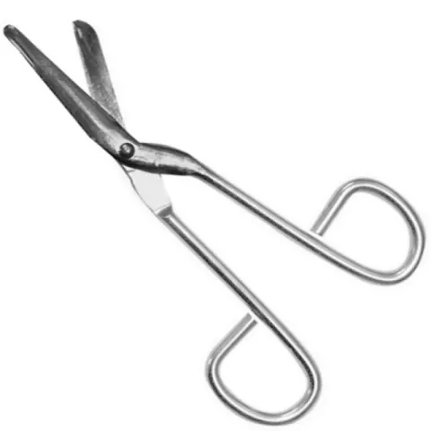 Foarfeca medicala, inox, 14.5cm, autoclavabila, lame curbe, varfuri boante, PRIMA