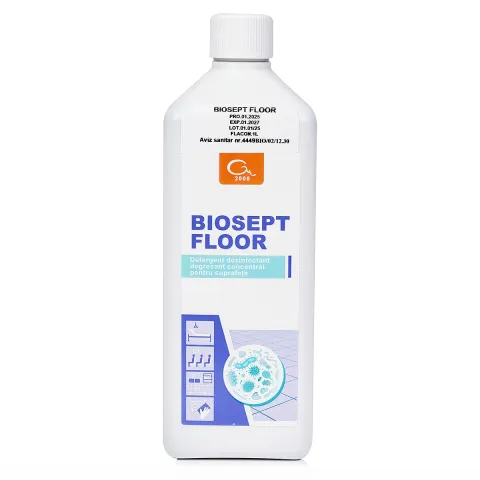 Detergent dezinfectant concentrat pentru pardoseli și suprafețe Biosept Floor