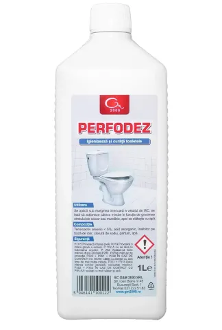 Gel pentru toaletă 4 în 1 Perfodez, 1 litru