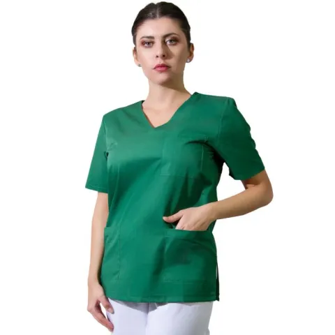 Bluză unisex VED Premium verde închis