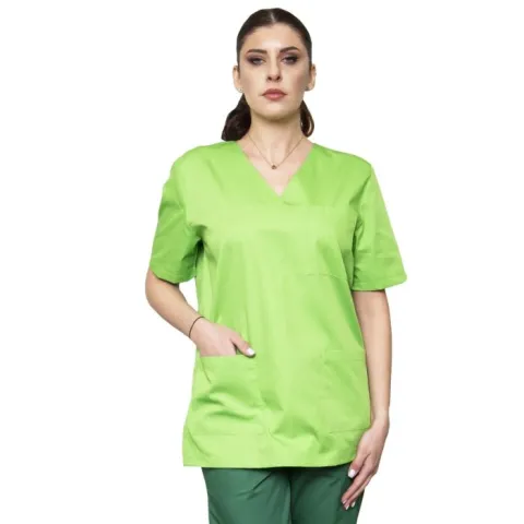 Bluză unisex VED Premium verde absint