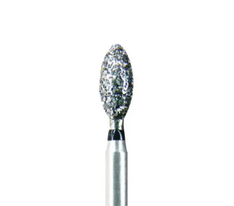 Freze diamantate turbina dentara, 257-021 C, lungime 20 mm, 10 bucati