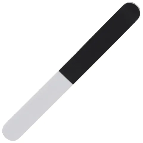 Buffer de unghii PRIMA, pentru pilit/lustruit, alb/negru, 18cm