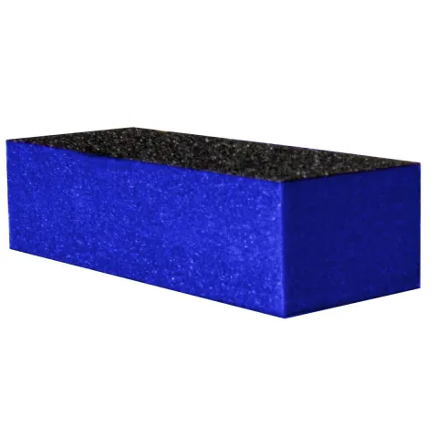 Buffer de unghii PRIMA, pentru pilit/lustruit, bloc, 9.5cm, granulatie 80/80