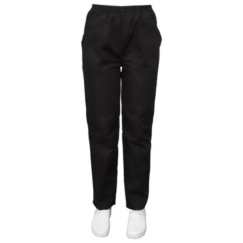 Pantaloni medicali unisex SAVA Clasic, 140 g/m², negri