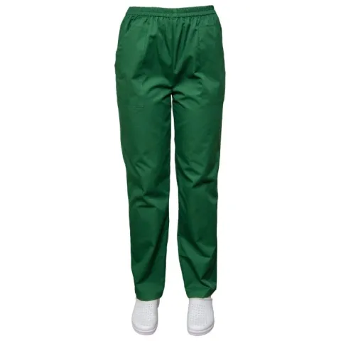 Pantaloni medicali unisex SAVA Premium verde închis