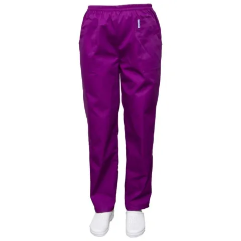 Pantaloni medicali unisex SAVA Clasic, 140 g/m², mov