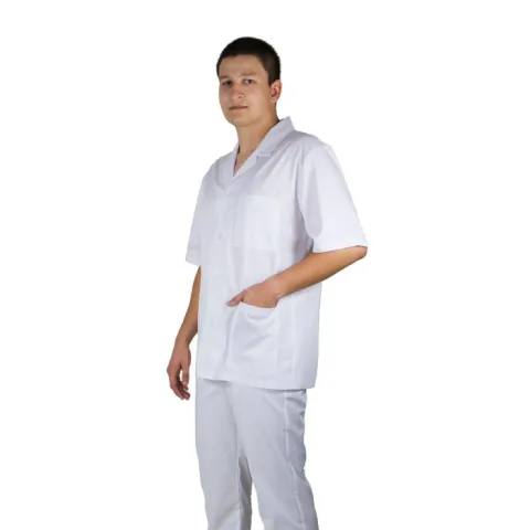 Halat bărbați ANDI Premium alb