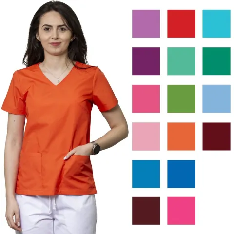 Bluză damă MIRA Premium portocalie