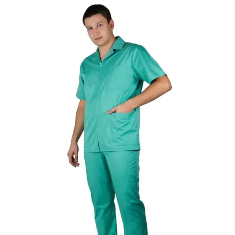 Halat bărbați TOM Premium verde deschis