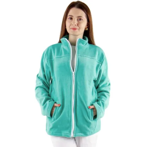 Jachetă medicală polar JOE, unisex, verde
