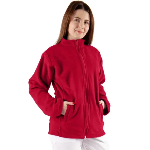 Jachetă medicală polar JOE, unisex, roz