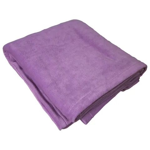 Pătură pufoasă polar fleece, PRIMA, 150x200cm, mov