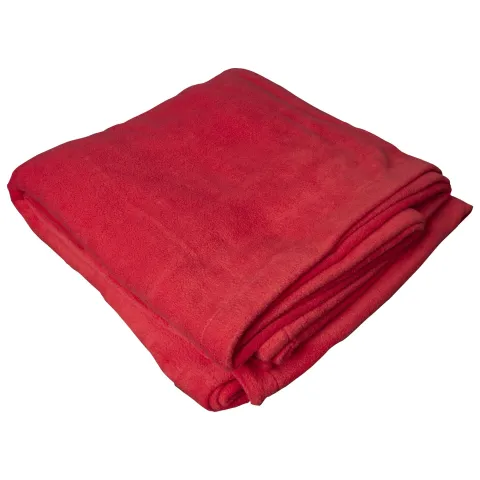 Pătură pufoasă polar fleece, PRIMA, 150x200cm, roșu corai